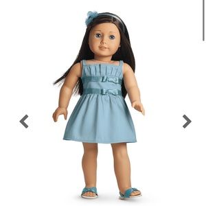 American Girl Double Bow Outfit